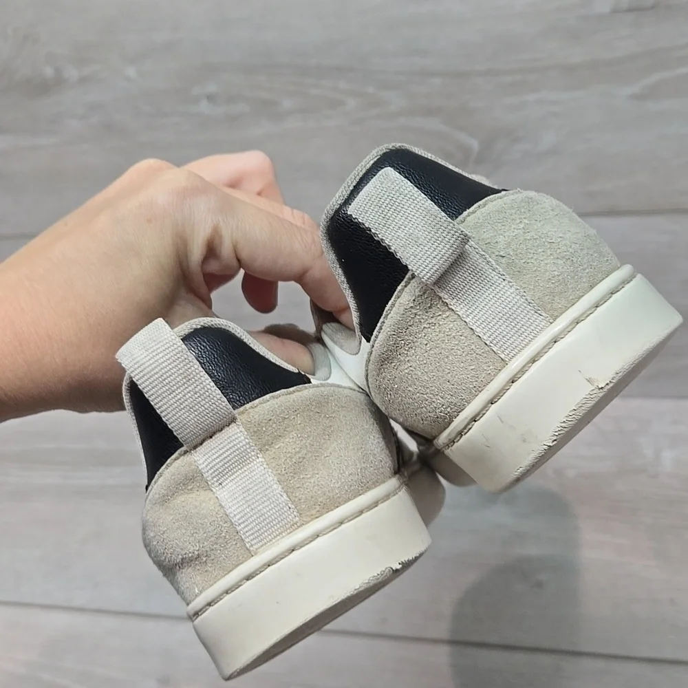 Veja Kids Girl Leaather Hook&loop Sneakers Shoes Sz 3